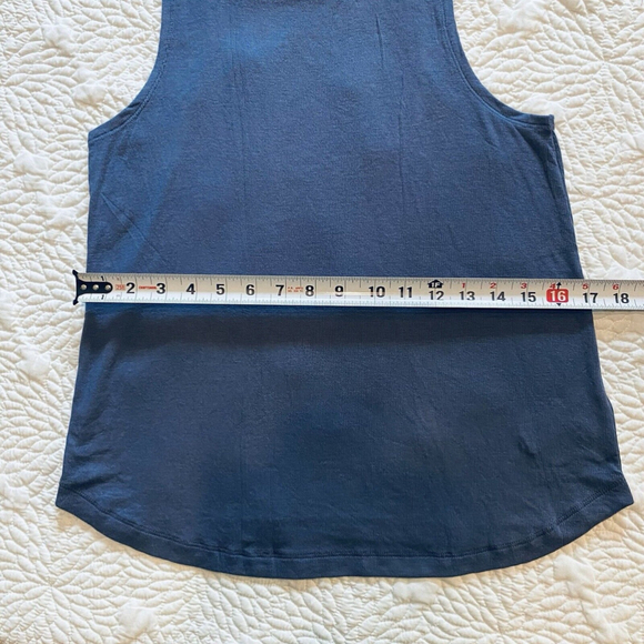 ATHLETA🥇 Well Rested Rib Sleep Tank Top Blue Size XS - Picture 10 of 11